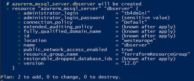 Applying changes using Terraform