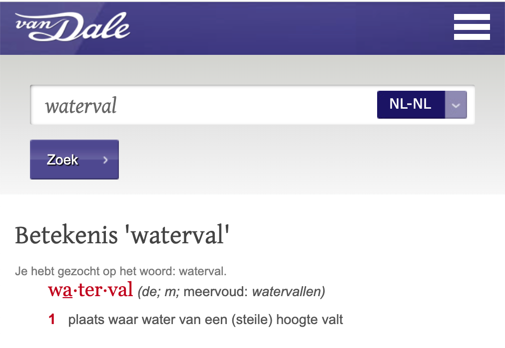 Van Dale is minder nuttig
