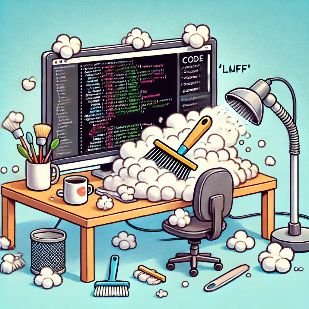 Code Fluff, plaatje van ChatGPT