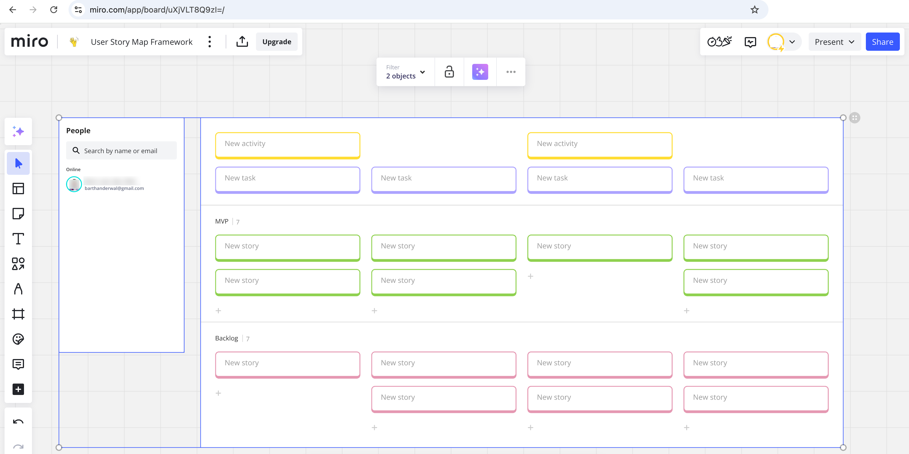 User Stories: Falling leaves?